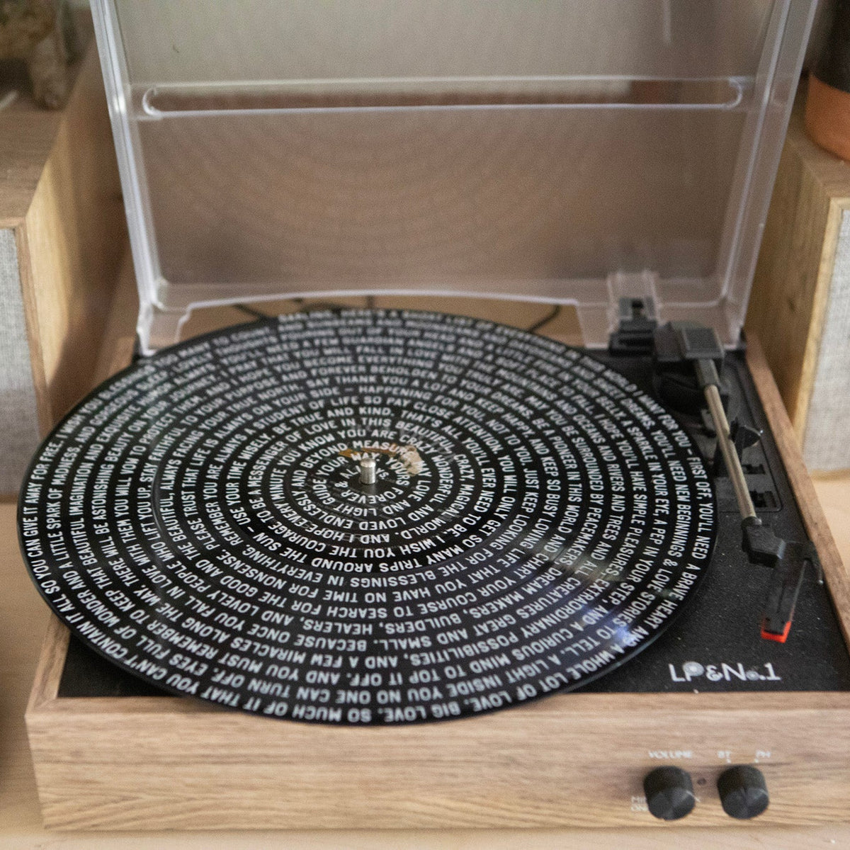 Darling Here's A Short List Spiral Vinyl Record