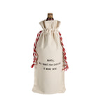 All I Want For Christmas Seasonal Wine Bag