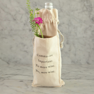 Commas Are Important: No More Wine. No, More Wine with Pocket