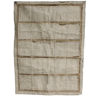 Artisinal Canvas Wall Organizer