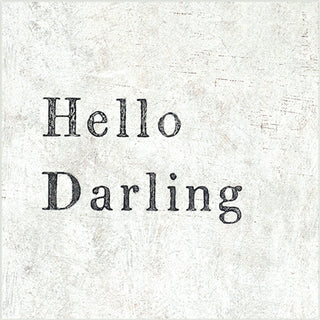Hello Darling Art Print