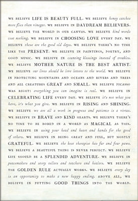 Sugarboo Manifest Art Print - Book Collection