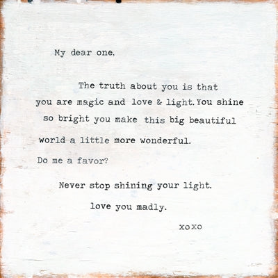 Never Stop Shining Art Print