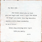 Never Stop Shining Art Print