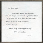 Never Stop Shining Art Print