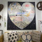 Choose Love Art Print in Black - Quick Ship