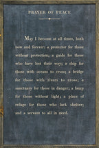 Prayer of Peace Art Print – Poetry Collection