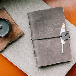 Daniel Saint Artisan Leather Journal - Charcoal
