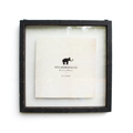 Black Wood Floating Frame 8x8