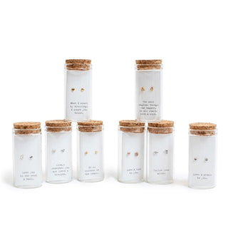 Message in a Bottle Earring Collection #1 - Assorted Set of 16