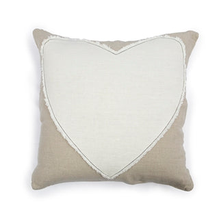 Pillow Collection - Heart Stitched (Black Stitching)