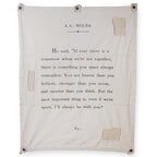 A.A. Milne Canvas Wall Tarp - 46x57