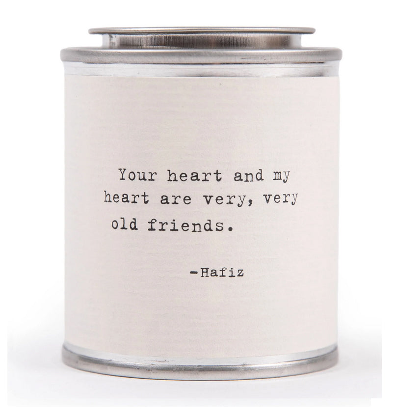 Your Heart and My Heart Shine Candle