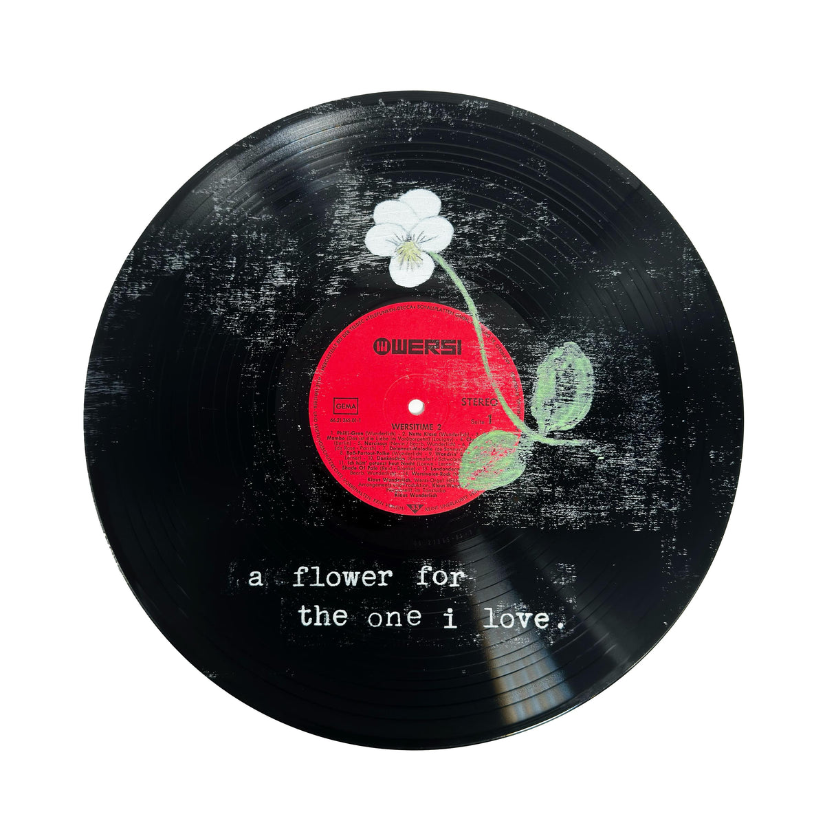 A Flower For The One I Love Vinyl Record