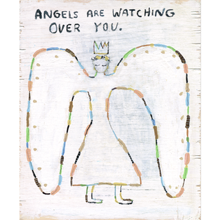 Angels Are Watching - Art Print