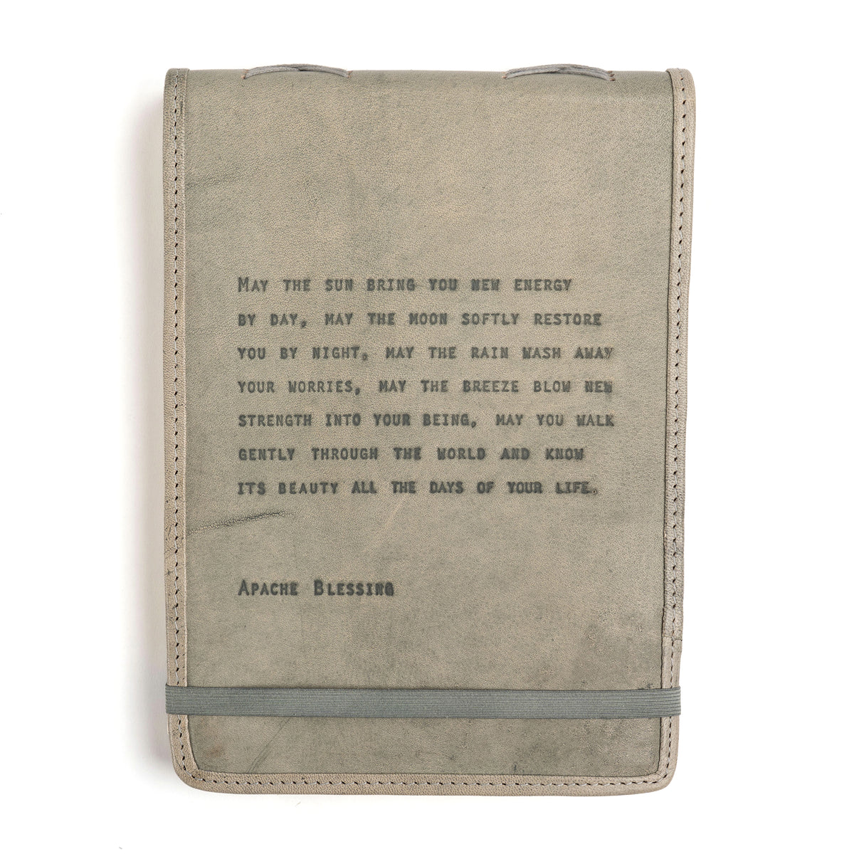 May The Sun Bring You Signature Leather Journal - Stone