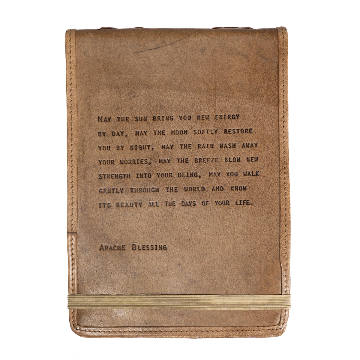 May The Sun Bring You Signature Leather Journal - Maple