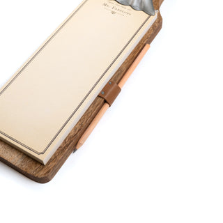 Wooden Market Clipboard