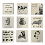 Birthday Notecards - Assorted Set of 20