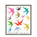 Excuse Me While I Kiss Art Print - Grey Wood