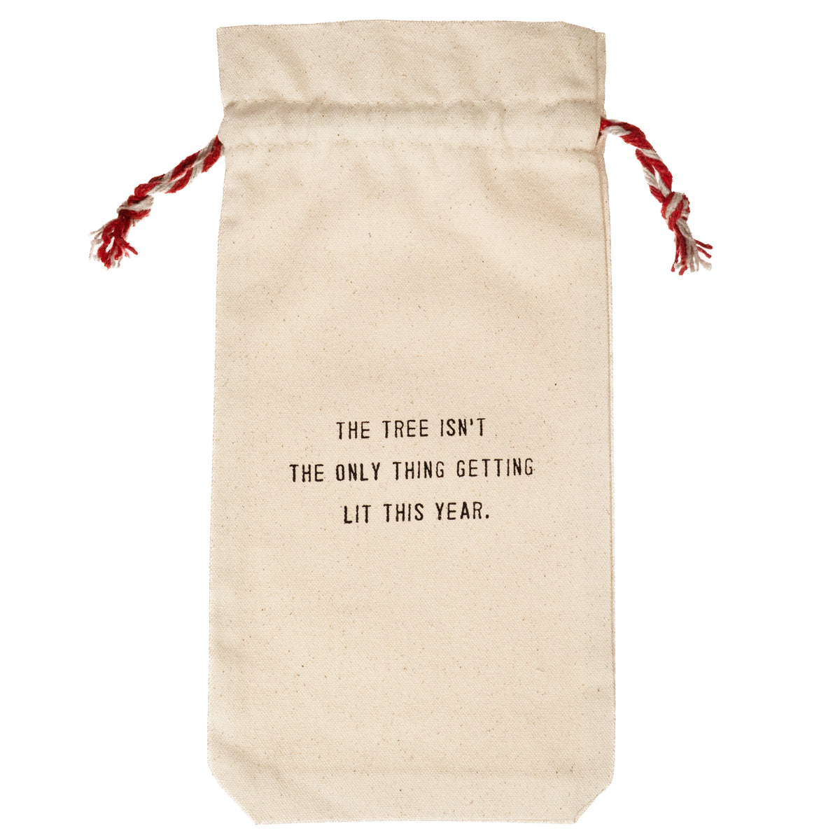 The Tree Isn't The Only Thing Seasonal Wine Bag