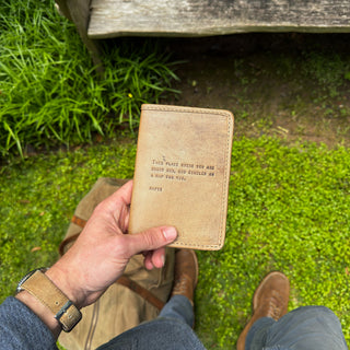 Hafiz Passport Cover - Stone