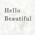 Hello Beautiful Art Print - Gallery Wrap