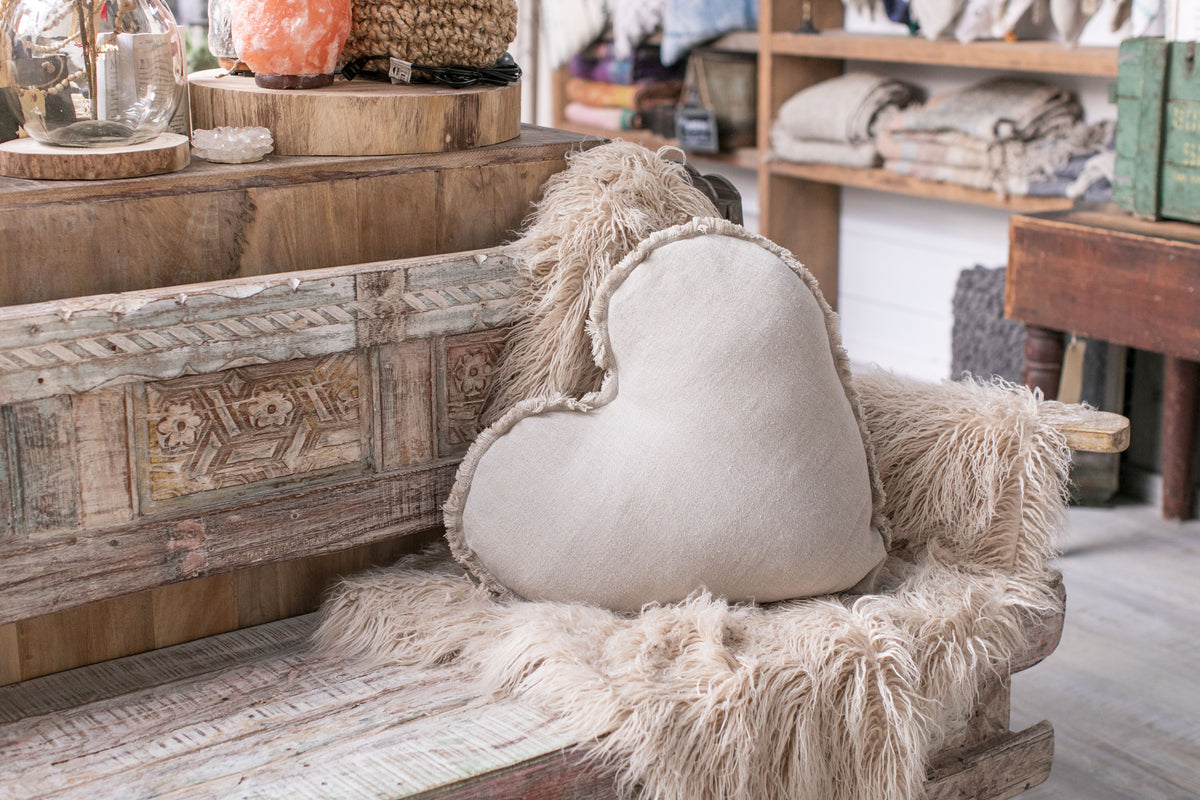 Heart Shaped Pillow 23x23