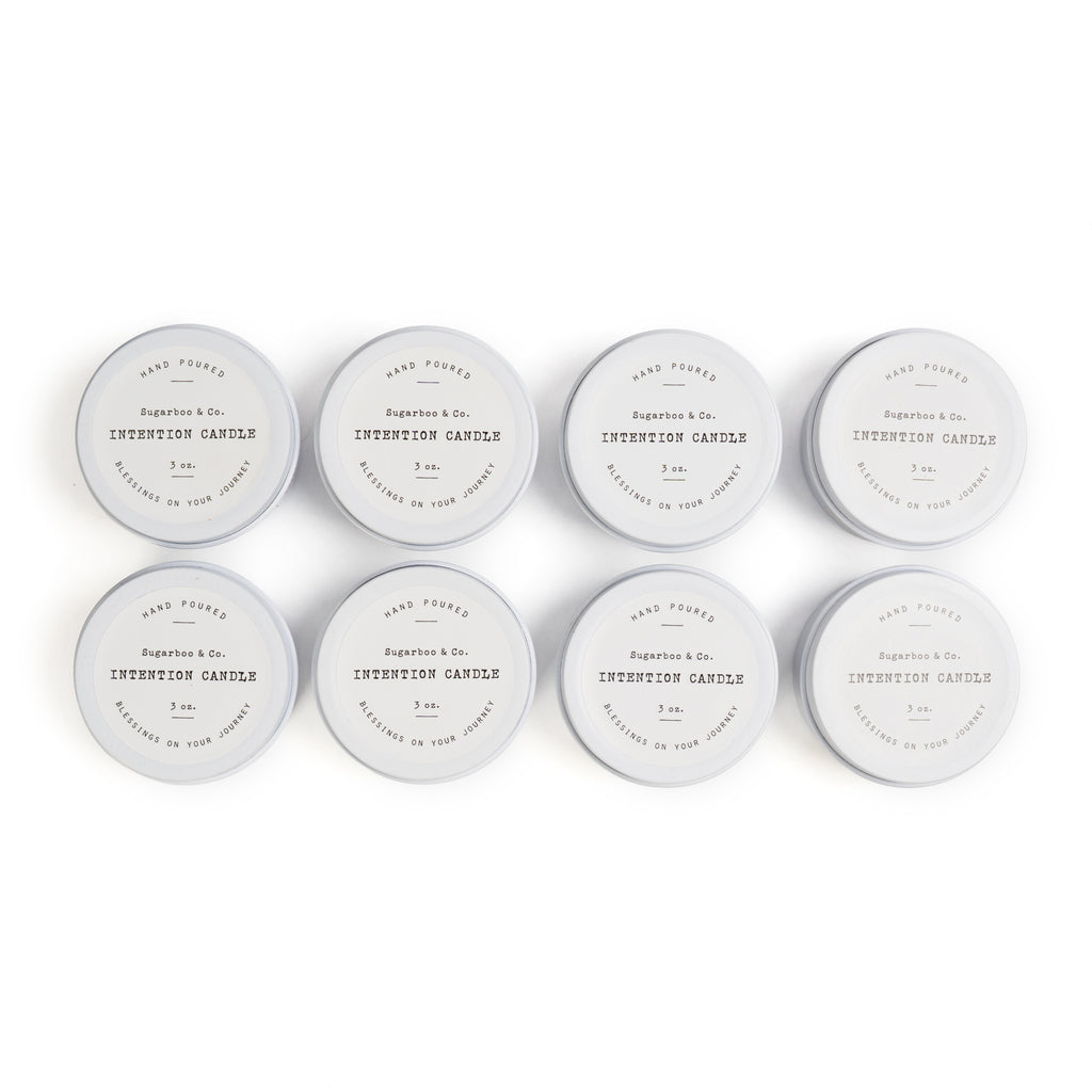 Mini Intention Candle Collection- Assorted Set of 32