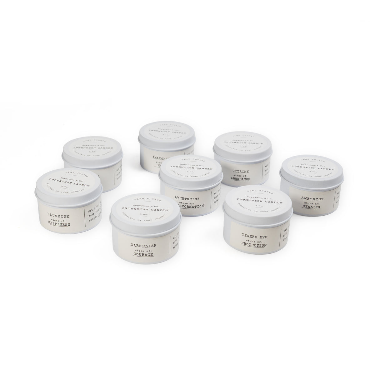 Mini Intention Candle Collection- Assorted Set of 32