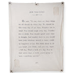 Jim Valvano Canvas Wall Tarp - 46x57