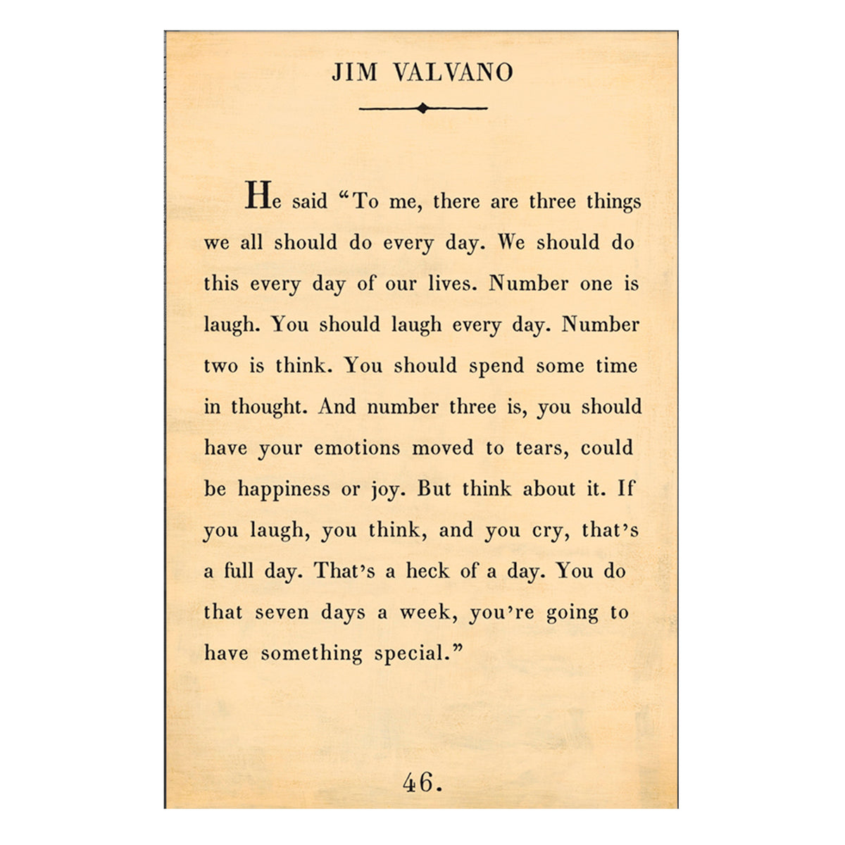 Jim Valvano Art Print - Gallery Wrap