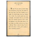 Jim Valvano Art Print - Grey Wood - Oversized