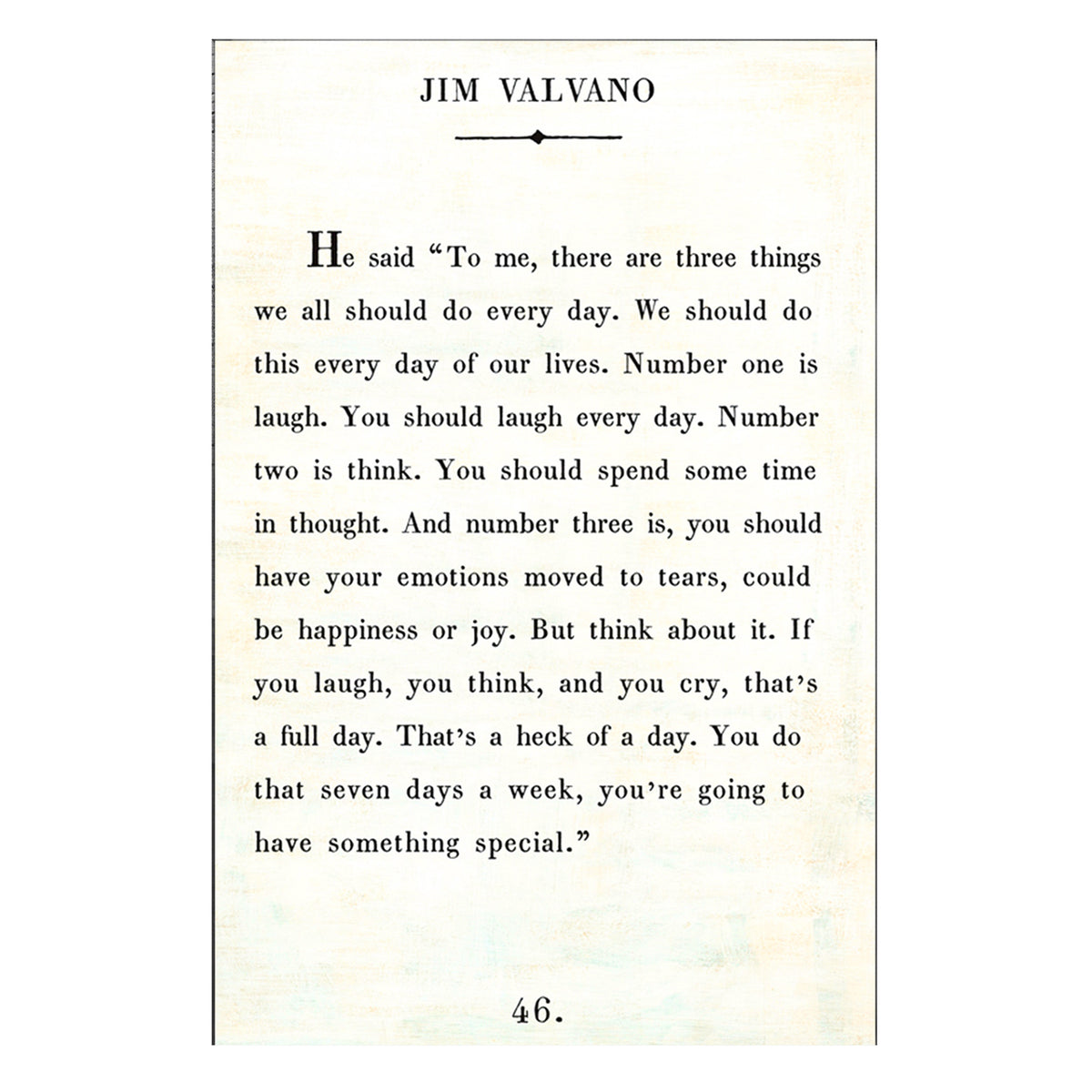 Jim Valvano Art Print - Book Collection