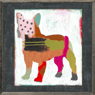 Mae Mae (Grey Wood) - Art Print