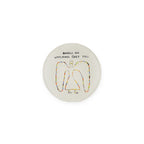 Angels Are Watching Round Decoupage Plate - 4in