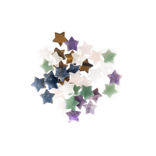 Mini Stone Stars -Assorted Set of 36