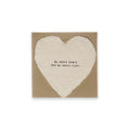 Mini Deckled Heart Set of 20-My Whole Heart