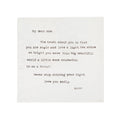Never Stop Shining Art Poster - 8x8