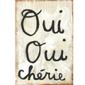 Oui Oui Chérie Art Print - Gallery Wrap