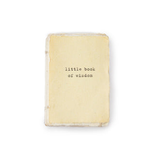 Little Book Of Wisdom - Deckled Edge Little Book of Collection 2" x 3"