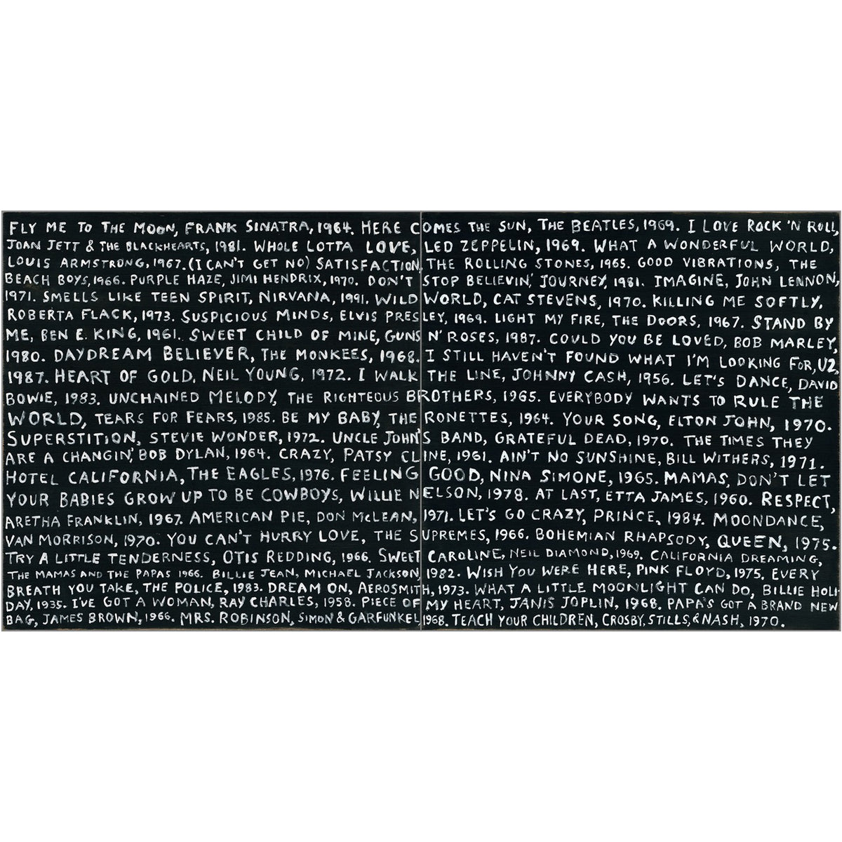 Playlist Art Print - Quick Ship