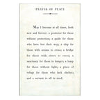Prayer of Peace Art Print - Gallery Wrap