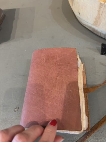Mini Wrap Leather Journals 1st Edition - Set of 12