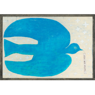 Rise and Shine (Grey Wood) - Art Print