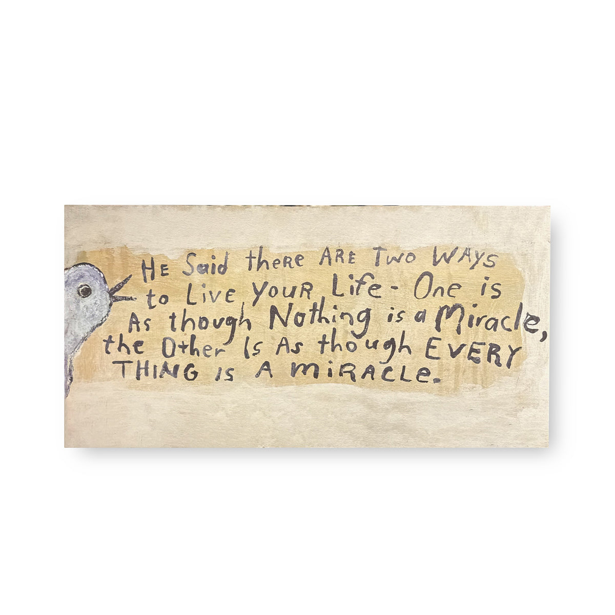 Two Ways To Live Art Tile