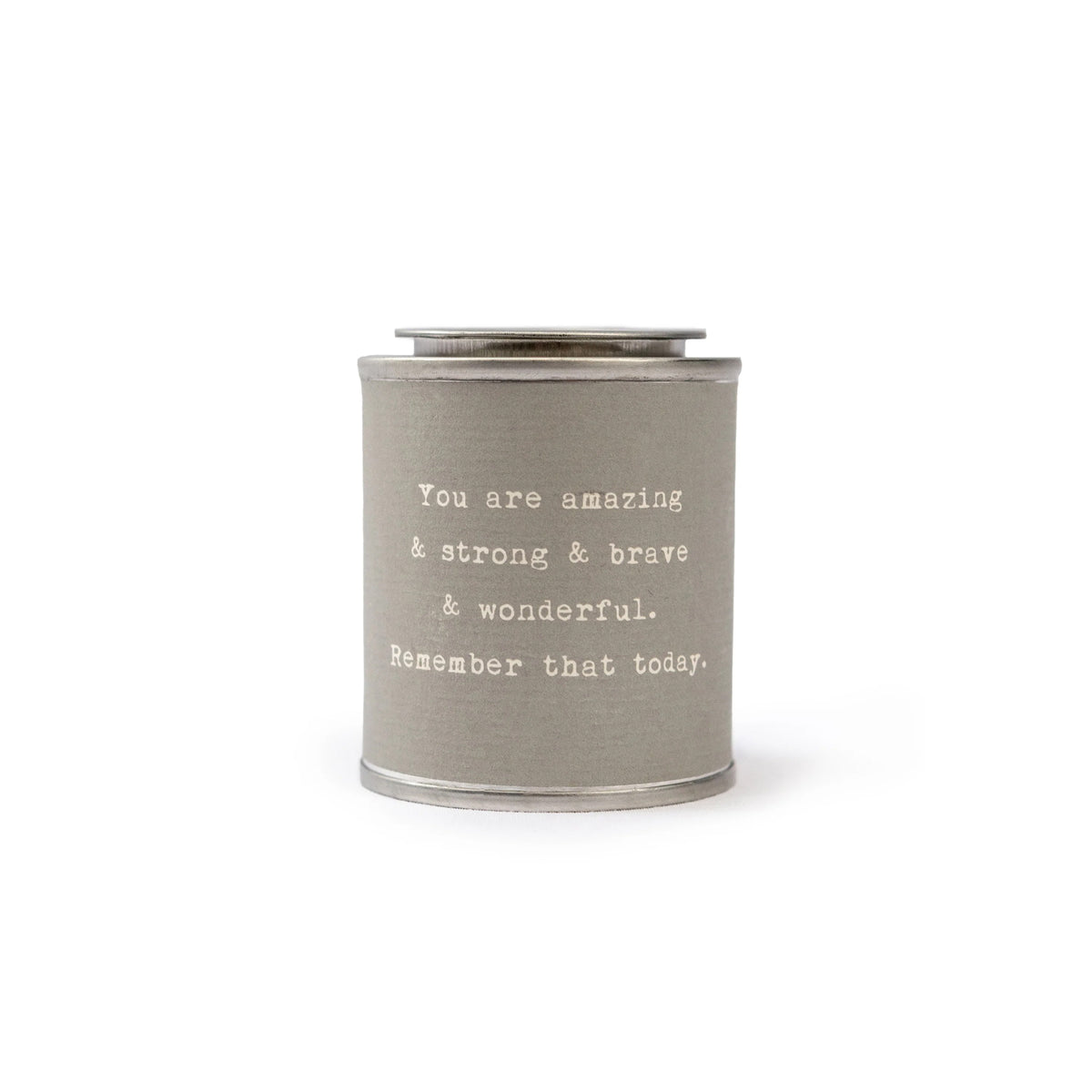 You Are Amazing & Strong Encouragement Candle