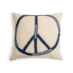 Peace Stitched Pillow 24x24