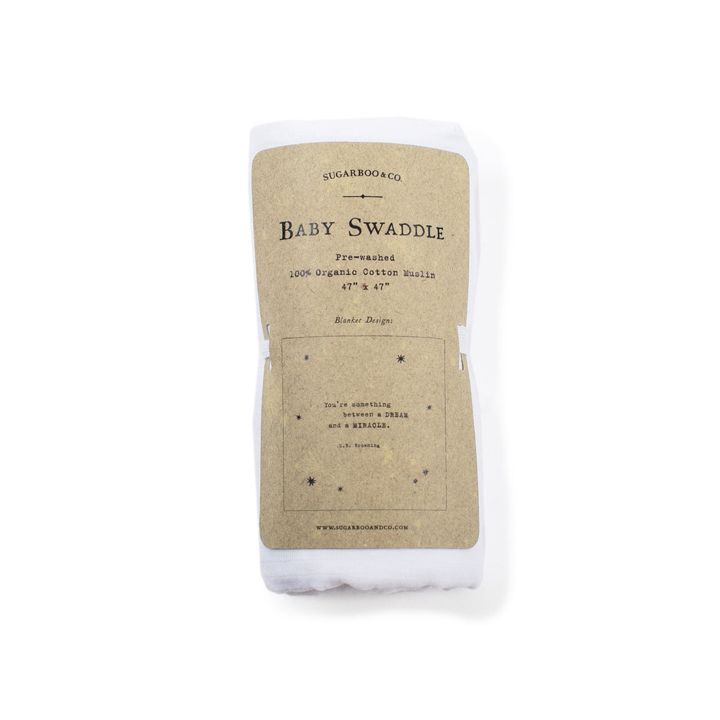 A Dream And A Miracle Swaddle Blanket