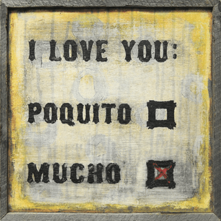 Love You Mucho - Art Print
